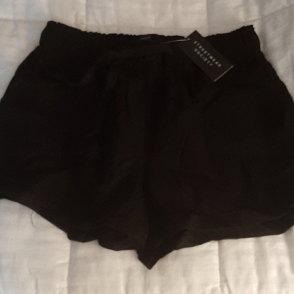 Black shorts